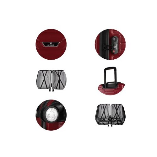 Zoozie Bags set kofera 3/1 cockobbdo 5608 Slike