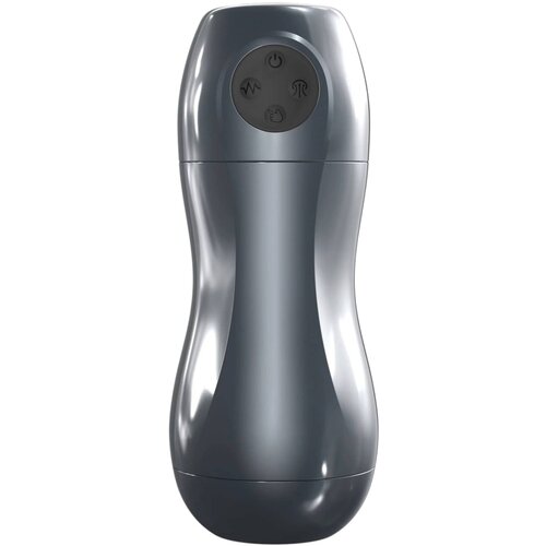 Dorcel Blowjoy Vibe - masturbator na baterije sa funkcijom sisanja i vibracija (sivi) Slike