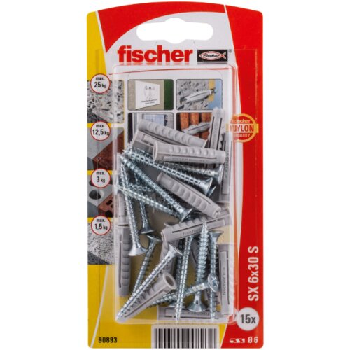 Fischer SX Plus razuporna tipla 30 mm 6 mm 567827 1 St. Cijene