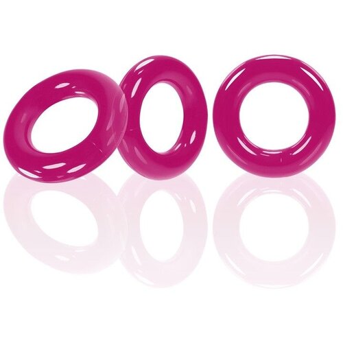 Oxballs WILLY RINGS 3-pack Cockrings Hot Pink Cijene