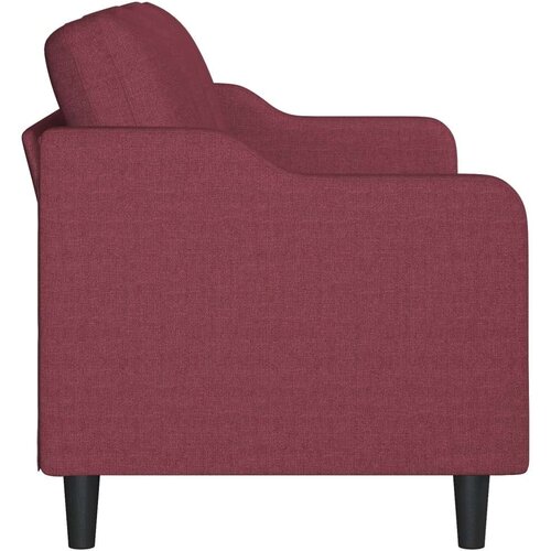 vidaXL Trosed vinsko rdeč 180 cm blago Cene