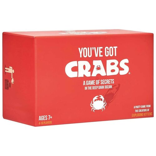 Exploding Kittens društvena igra you've got crabs + imitation crab Cene