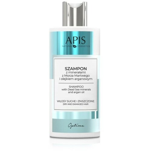 Apis Natural Cosmetics Šampon za suvu i oštećenu kosu sa mineralima Mrtvog mora I arganovim uljem 300ml || Kozmo Cene