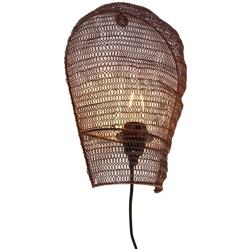 QAZQA Orientalska stenska svetilka bron 35 cm - Nidum Slike