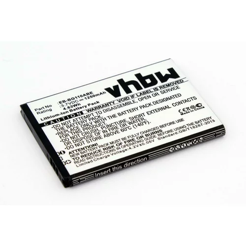VHBW Baterija za Samsung Pocket 2 / SM-G110, 1250 mAh