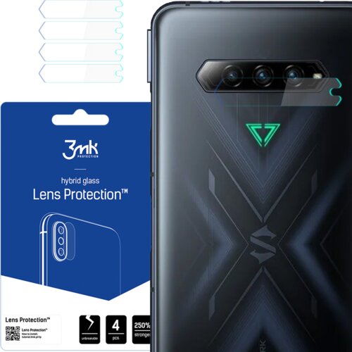 3mk XIAOMI BLACK SHARK 4 PRO 5G ZA&amp;Scaron;ČITNO STEKLO ZA&amp;Scaron;ČITA ZA LEČE ZA TELEFON, (22003071) Slike