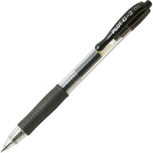 Roler gel grip 0,5 mm G2 Pilot BL-G2-5-B črn Slike