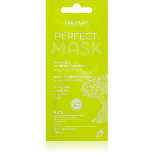 FlosLek Laboratorium Perfect čistilna maska za obraz za kožo z nepravilnostmi 6 ml Cene