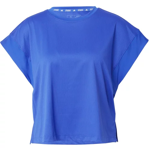 Adidas Tehnička sportska majica 'Studio' plava