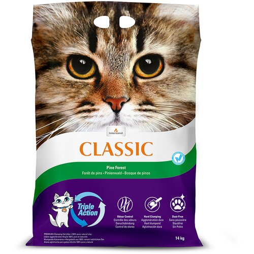 Extreme Classic Intersand Classic pijesak za mačke - miris borove šume - 14 kg Cijene