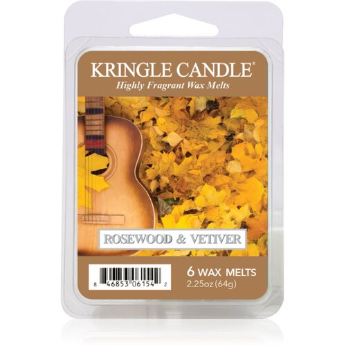 Kringle Candle Rosewood & Vetiver vosek za aroma lučko 64 g Cene