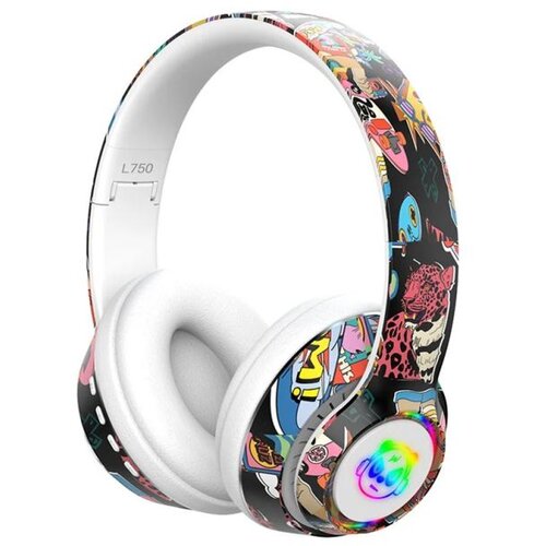  Slu&scaron;alice bluetooth L750 HiFi RGB stickerbomb... Cijene