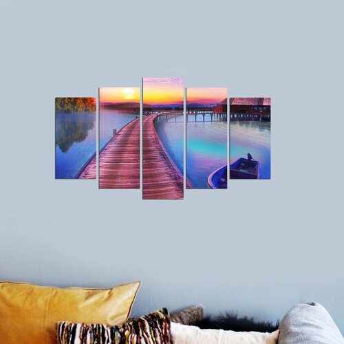 Wallity Set Slika 5PMX-025, 5 Delova Cene