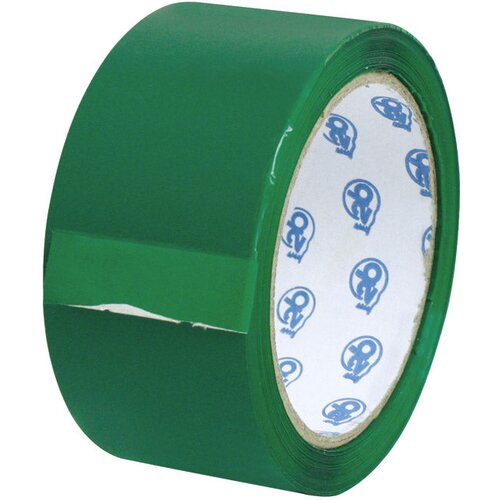 Traka ljepljiva 48mm/66m akrilna 2b zelena Slike