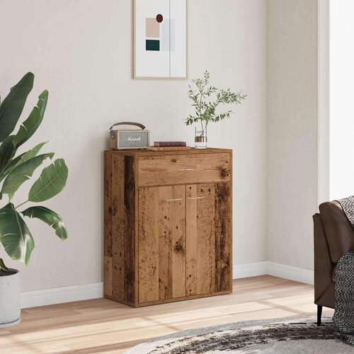 VidaXL Komoda staro drvo 60x30x75 cm konstruirano drvo Slike