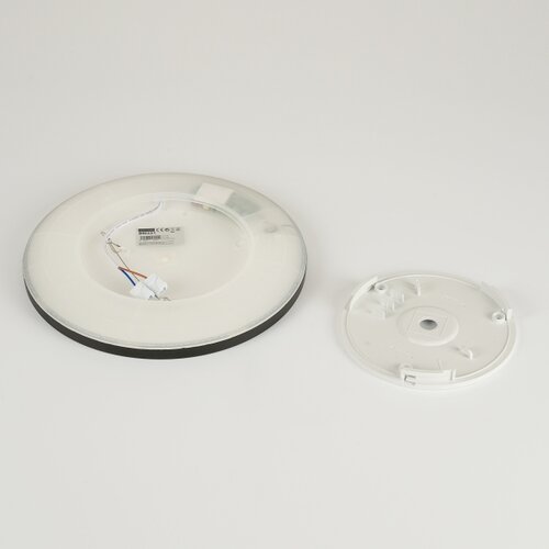 Brilagi - LED prigu&amp;scaron;iva svetiljka ULTRA SLIM LED/18W/230V prečnik 30 cm crna + daljinski upravljač Slike