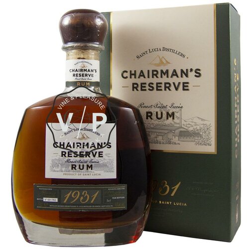 Rum Chairman's Reserve 1931 0.7L Slike