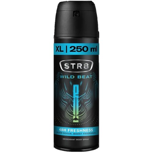 Str8 Mu&amp;scaron;ki dezodorans Wild Beat, 250 ml Slike