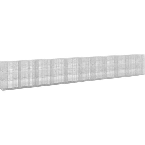  Gabion s žicom debljine 3 5 mm i mrežom 5x2 5 cm 1050x50x150 cm - 50 cm 150 cm 1050 cm Slike