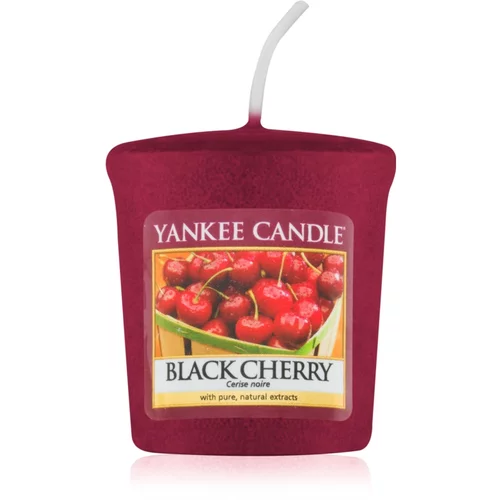 Yankee Candle Black Cherry mala mirisna svijeća bez staklene posude 49 g