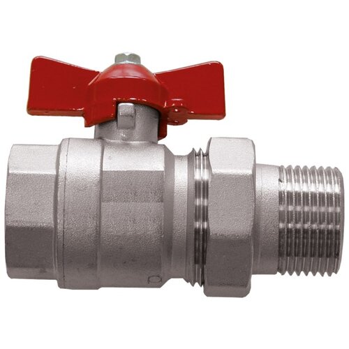 Kugla ventil hromirana sa holenderom FM 3/4 ” (leptir) Slike
