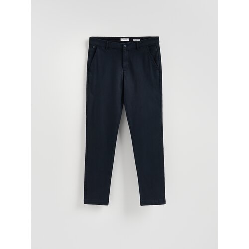 Reserved Chino slim fit hlače - mornarsko plava Cene
