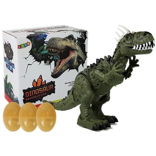 Green Dinosaur on Batteries Moves with the Sound Projector Cijene