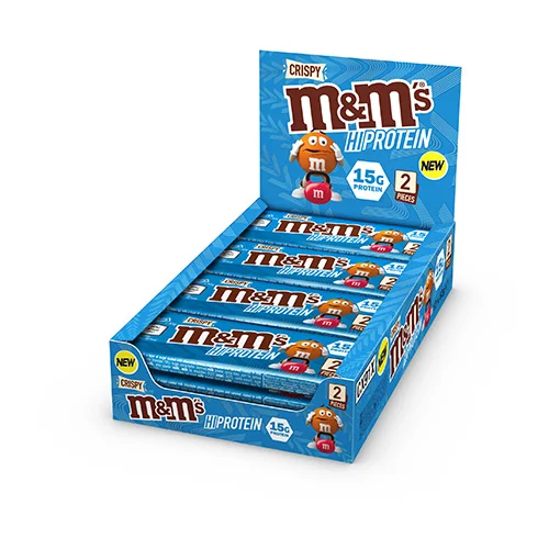  Mars Protein M&M's Crispy High Protein Bar (12x52g) Milk Chocolate