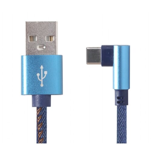 Cablexpert Kabel USB na USB-C 1m moder kotni, (21231661) Slike