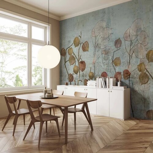  Foto tapeta - Painted Lunaria 245x175 Slike
