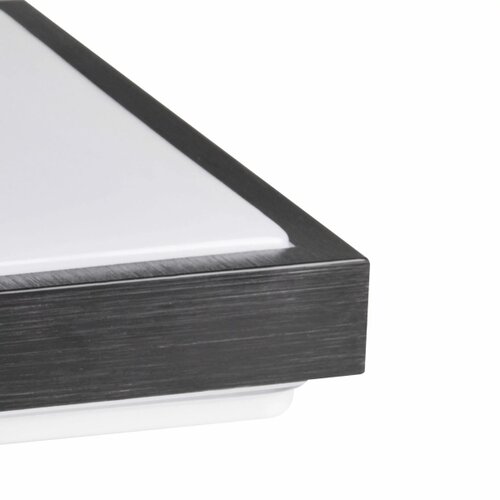  stropno svetlo kazimierz 2xE27/20W/230V 29,5x29,5 cm crno Slike