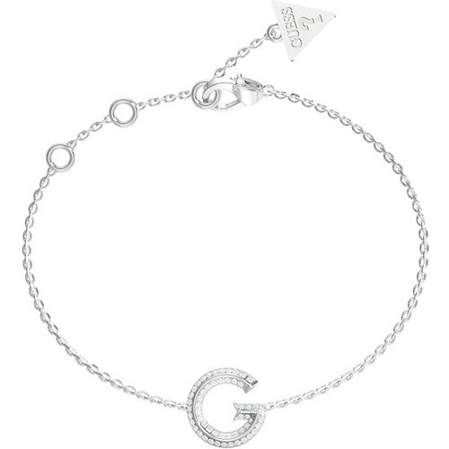 Guess crystal ženska narukvica boja srebra slovo g JUBB05442JWRHS Cene