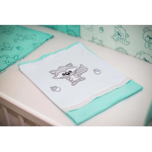 Baby Textil textil letnja deka &amp;scaron;umsko carstvo mint Slike