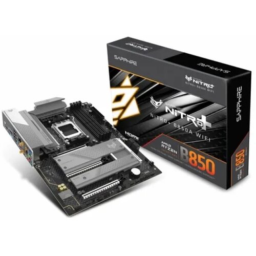 Sapphire amd B850-A AM5 nitro+ ryzen R9/R7/R5 4x DDR5 8000MHz Cene