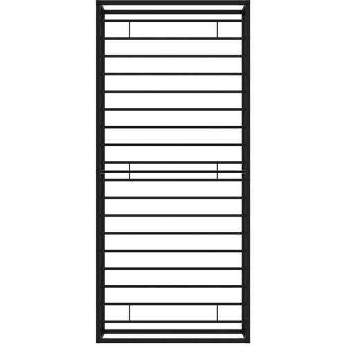 VidaXL okvir za krevet crni metalni 100 x 200 cm Slike