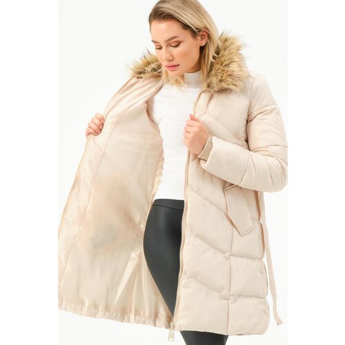 Dewberry Z6767 WOMEN&amp;#039;S COAT-STONE Slike