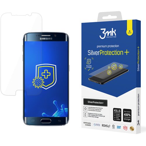 3mk SAMSUNG GALAXY S6 EDGE - SILVERPROTECTION+, (22005131) Cene