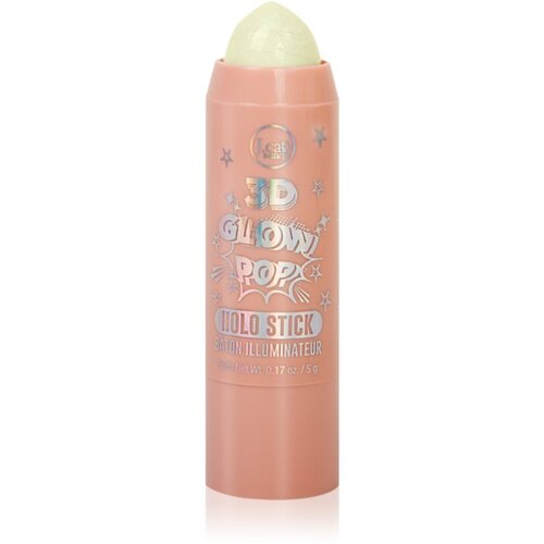 J.Cat Beauty 3D Glow Pop paličica za osvetljevanje odtenek 101 Metamorphic Gold 5 g Slike