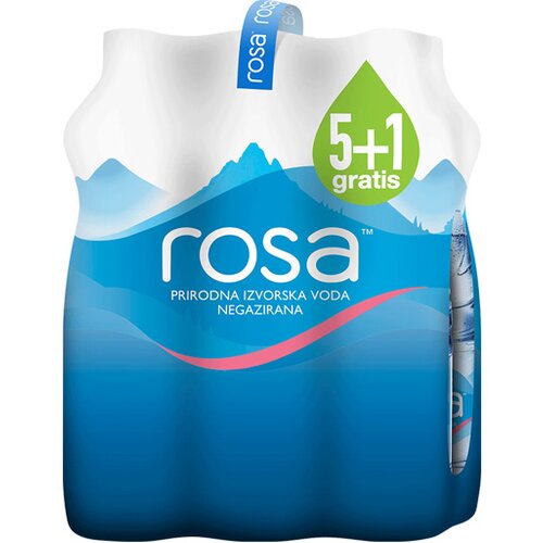 Rosa Negazirana voda, 1.5l, 6 komada Slike