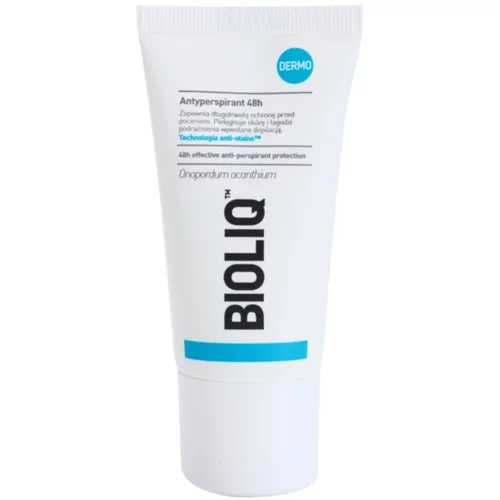 Bioliq Dermo antiperspirant roll-on za občutljivo in depilirano kožo 48h 50 ml