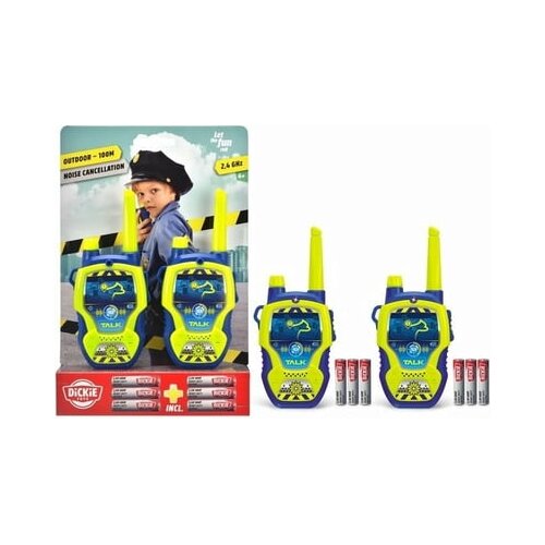 Dickie Walkie Talkie Police 2.4 GHz 2 Pieces Set 201118197 Cijene