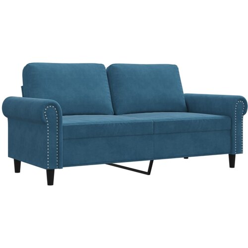 Maison Chic kavč - Sofa - Kanape dvosed moder 140 cm žamet, (21726518) Cene