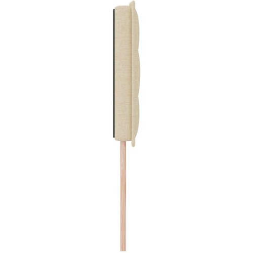  LED uzglavlje Linije dizajn Krem 160 cm Tkanina Slike