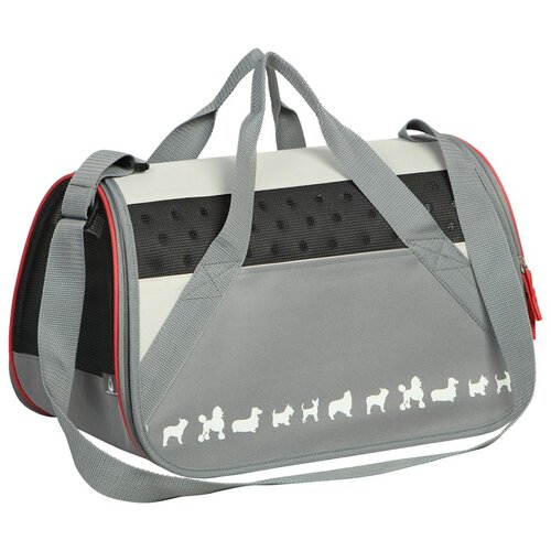 Duvo torba za pse promenade amsterdam gym, 42x24x26cm, siva Slike