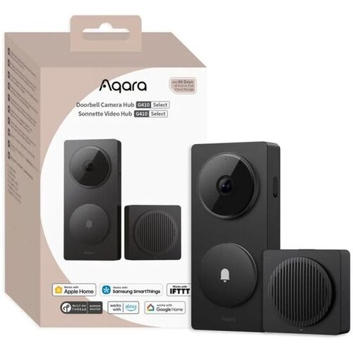 Aqara CH-C09D-B doorbell chime Black Slike
