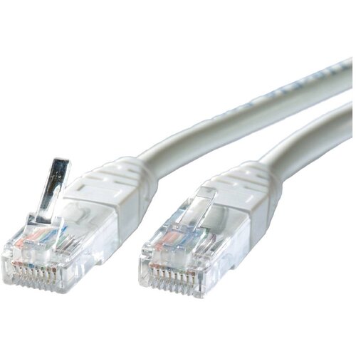 Roline 21.15.0519 RJ45 omrežni kabel\, patch kabel cat 5e u/utp 20.00 m siva 1 kos, (20420440) Cene