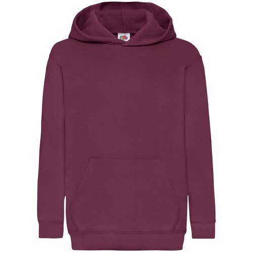 Fruit Of The Loom Burgundy children's sweatshirt Classic kangaroo Cene
