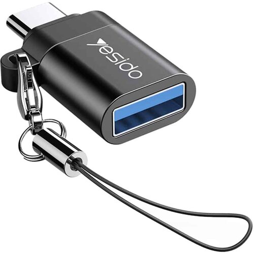 Yesido - OTG adapter (GS06) - Type-C na USB 3.0 Plug & Play 5Gbps - crni Cijene