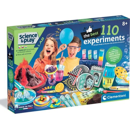 Clementoni Science &amp;amp;amp, Play: 110 najbolj&amp;scaron;ih eksperimentov znanstveni komplet za igro &amp;ndash; Slike