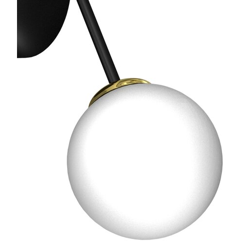  Zidna lampa JOY 2xE14/40W/230V crna/zlatna Slike